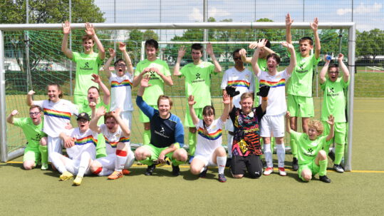 Fußball Gruppenbild