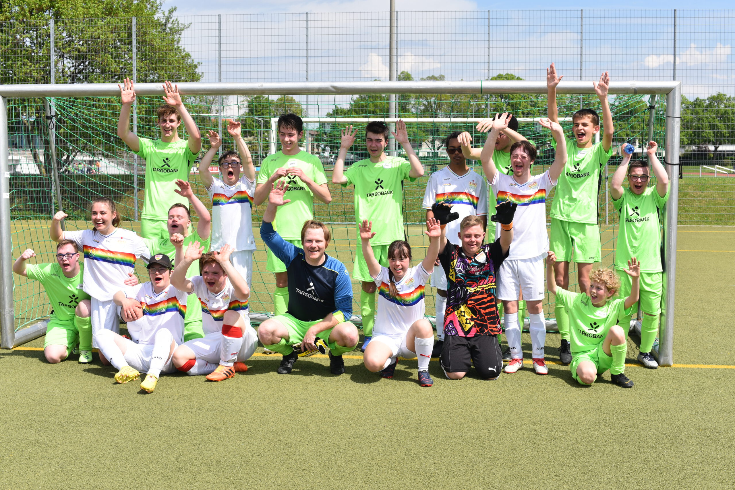 Fußball Gruppenbild